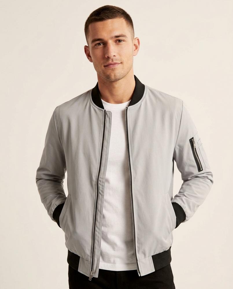 Lands Fashion - Armor | Zip-Up Slim-Fit Jacket Men