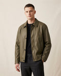 Lands Fashion - Dadar | Buttoned Collared Leather Jacket Men