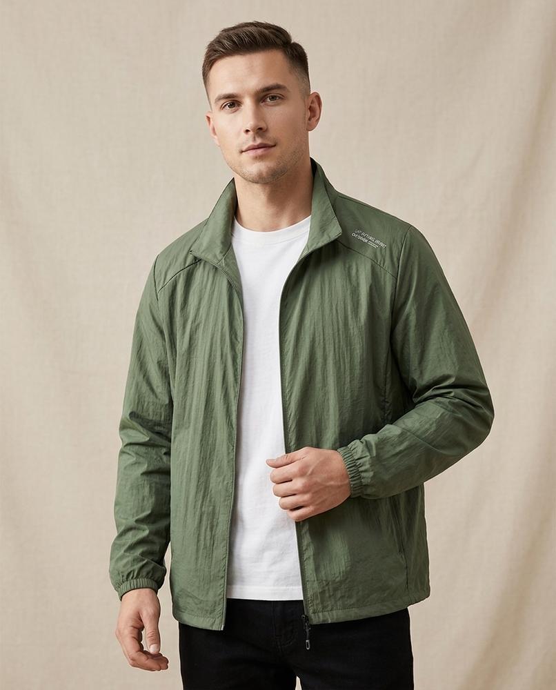 Lands Fashion - Kemor | Zip-Up Lightweight Jacket Men