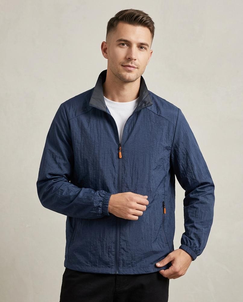 Lands Fashion - Kemor | Zip-Up Lightweight Jacket Men