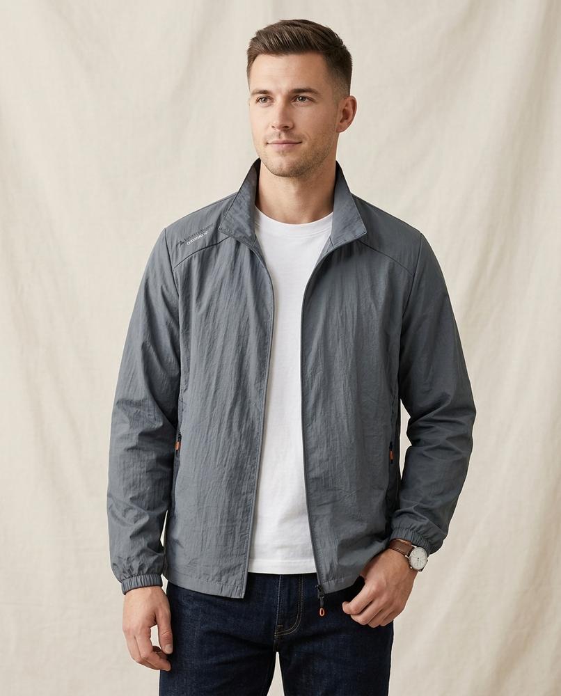 Lands Fashion - Kemor | Zip-Up Lightweight Jacket Men