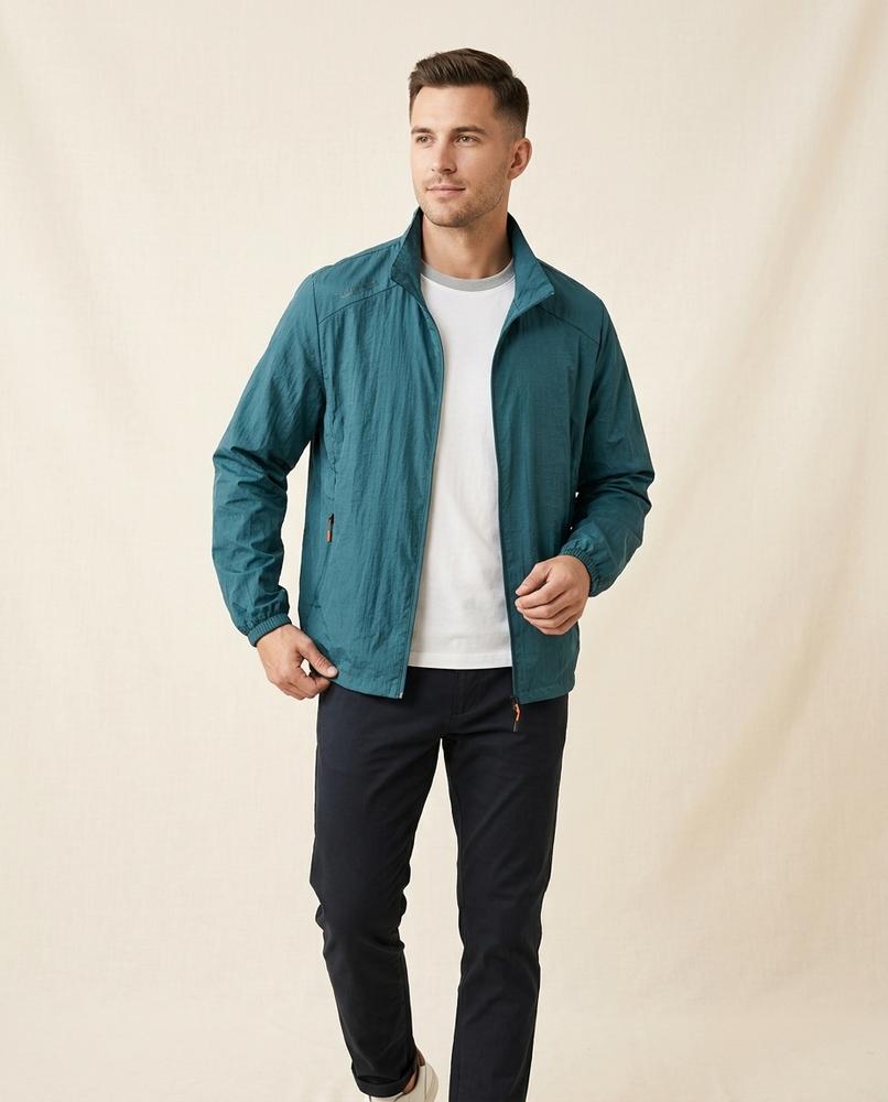 Lands Fashion - Kemor | Zip-Up Lightweight Jacket Men