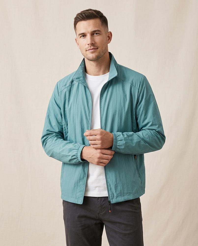 Lands Fashion - Kemor | Zip-Up Lightweight Jacket Men