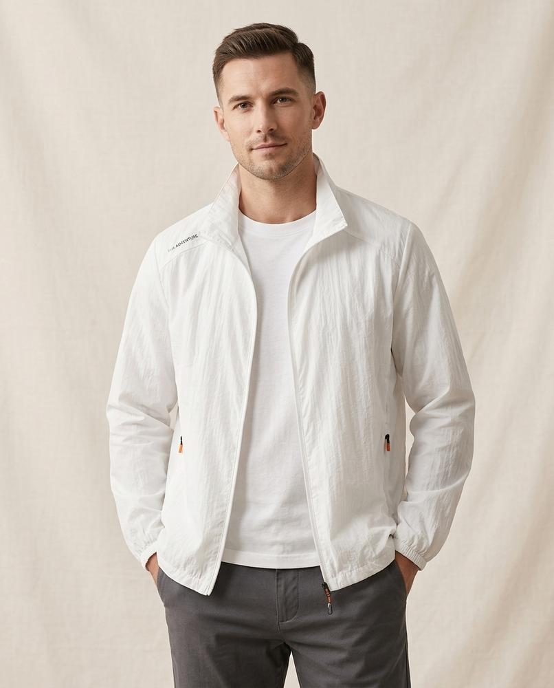 Lands Fashion - Kemor | Zip-Up Lightweight Jacket Men