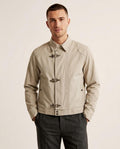 Lands Fashion - Taven | Hook-Clasp Cropped Jacket Men