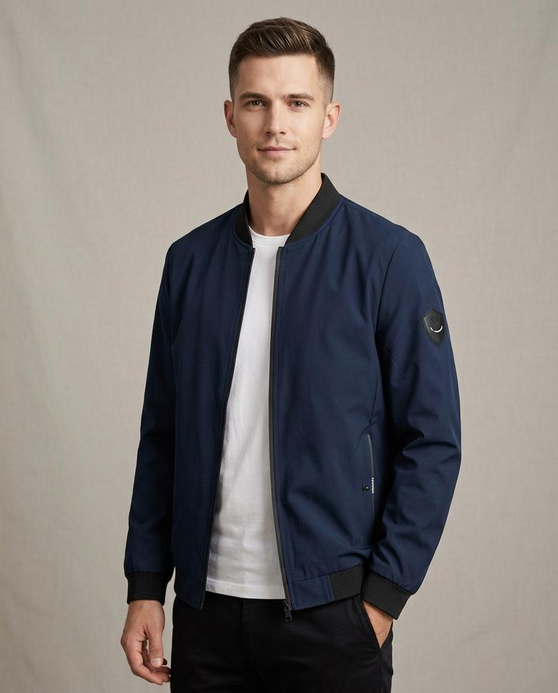 Lands Fashion - Calom | Zip-Up Lined Jacket Men