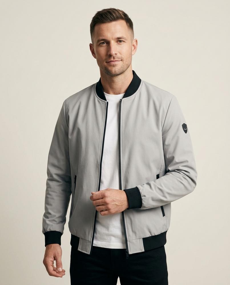 Lands Fashion - Calom | Zip-Up Lined Jacket Men