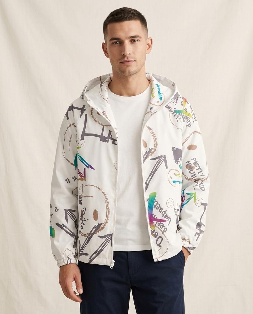 Lands Fashion - Yolor | Printed Hooded Jacket Men