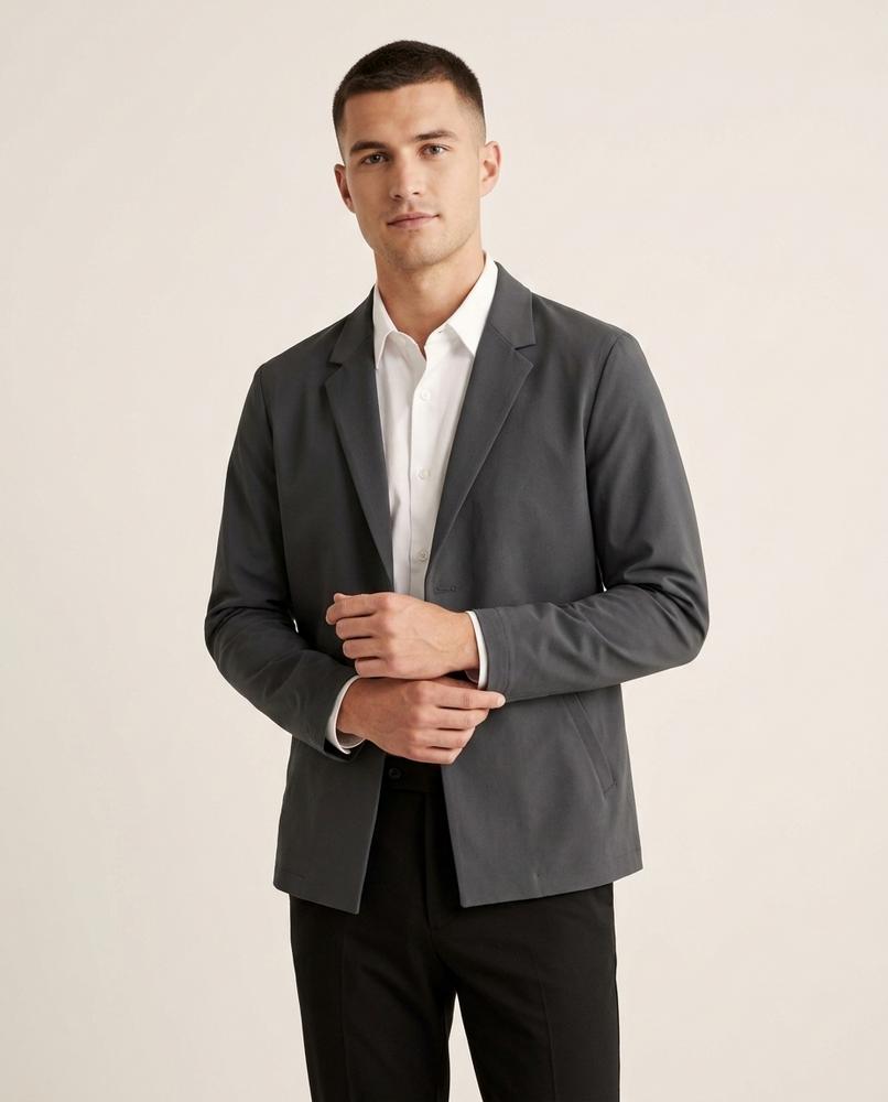 Lands Fashion - Sazan | Slim-Fit Single-Breasted Blazer Men