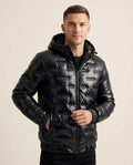Lands Fashion - Vetal | Quilted Hooded Jacket Men