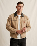 Lands Fashion - Tarev | Embroidered Washed Jacket Men