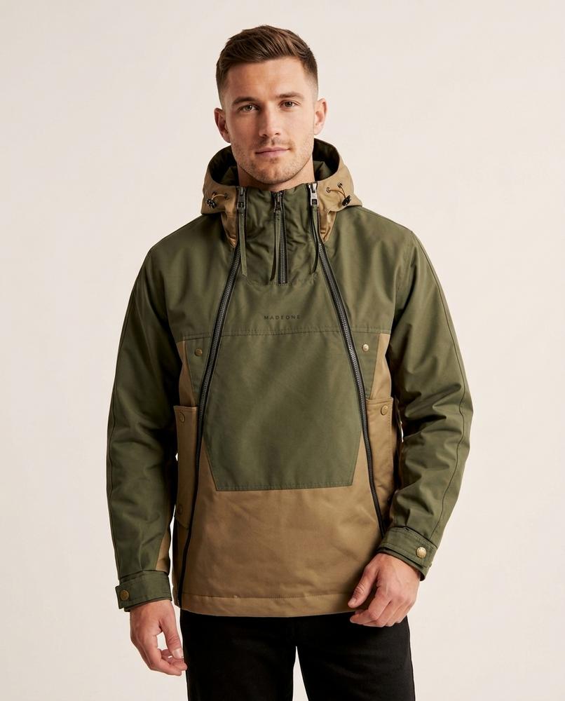 Lands Fashion - Zamor | Hooded Two-Tone Jacket Men