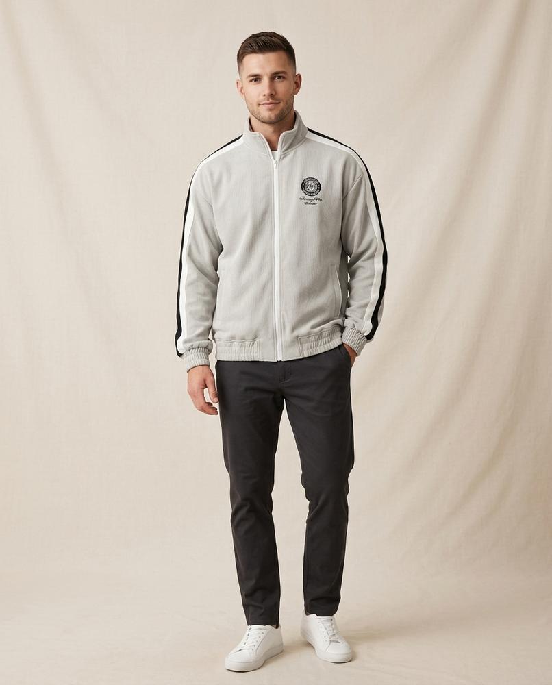 Lands Fashion - Alsel | Zip-Up Stand-Collar Jacket Men