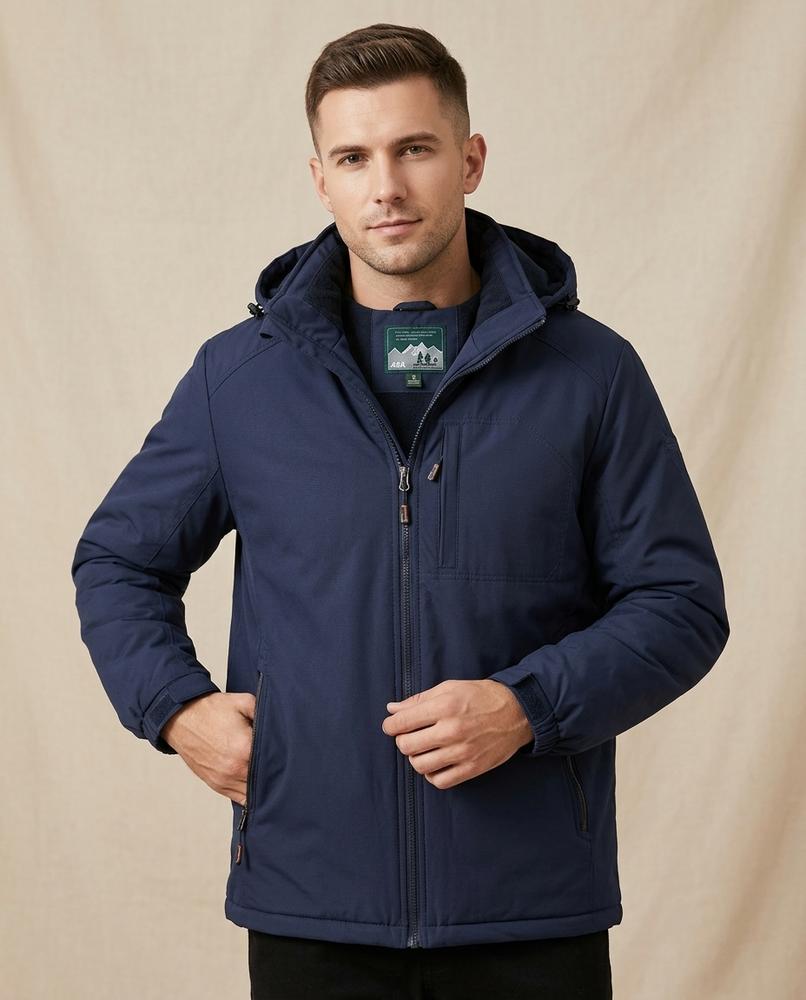 Lands Fashion - Mihal | Hooded Zip-Up Jacket Men