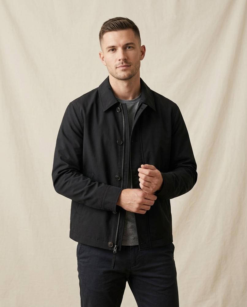 Lands Fashion - Dalev | Zippered Lined Jacket Men