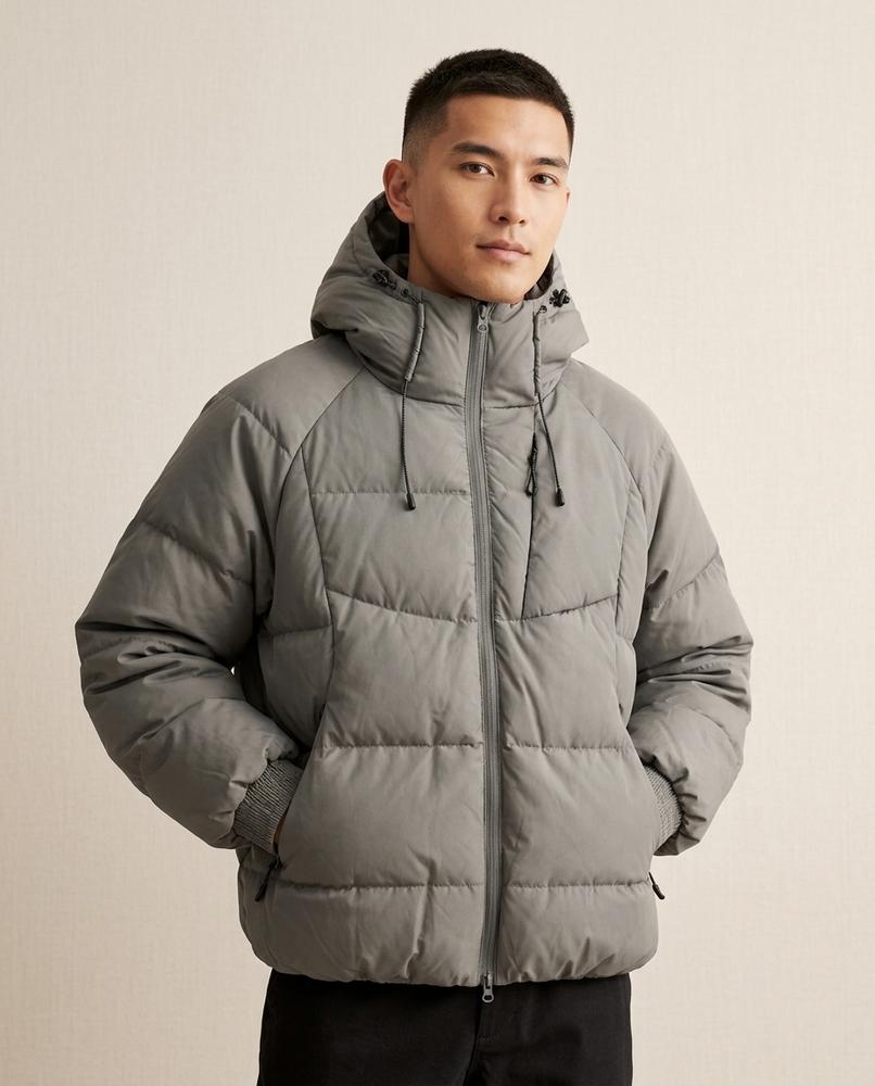 Lands Fashion - Lerev | Hooded Quilted Jacket Men