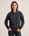 Lands Fashion - Valan | Zip-Up Cropped Hoodie Women