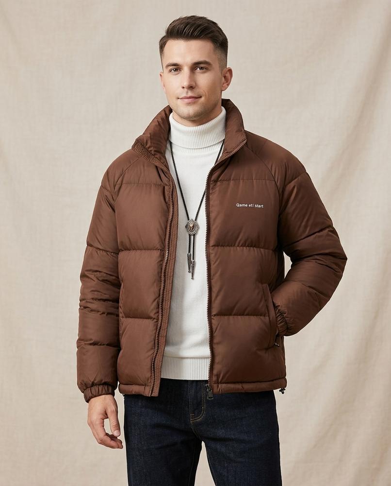 Lands Fashion - Velar | Padded Zip-Up Jacket Men