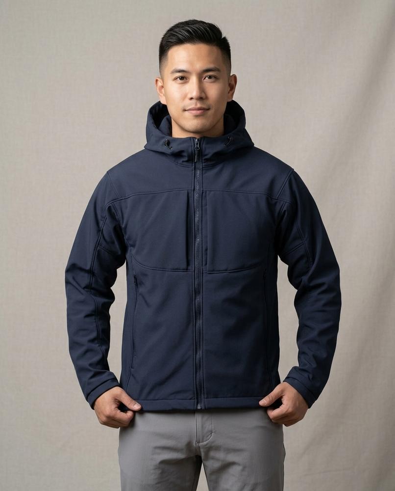 Lands Fashion - Kalin | Hooded Zip-Up Jacket Men