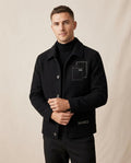 Lands Fashion - Lanor | Embroidered Collared Jacket Men