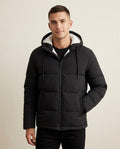 Lands Fashion - Elnal | Quilted Hooded Jacket Men