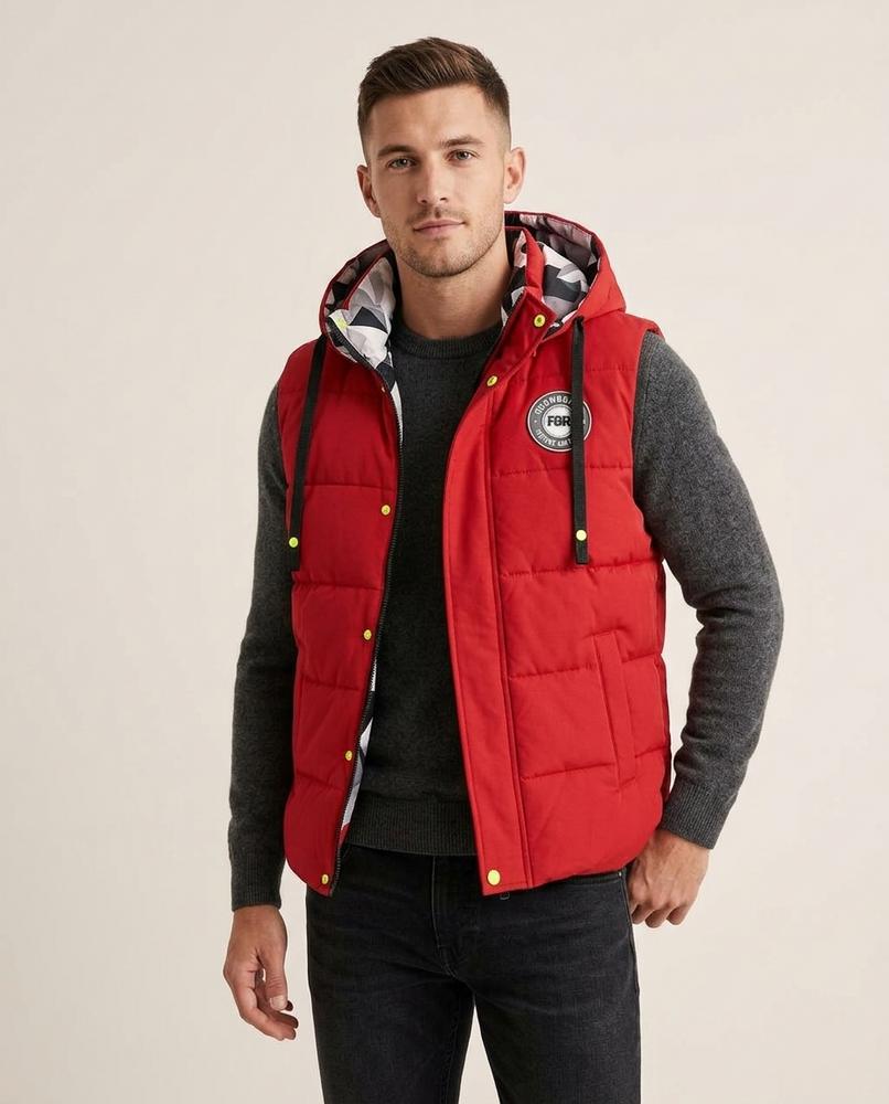 Lands Fashion - Rilor | Padded Hooded Vest Men