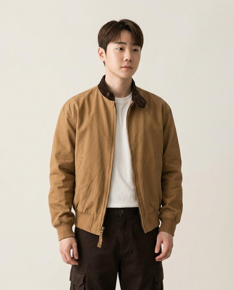 Lands Fashion - Tahal | Zip-Up Cotton Jacket Men