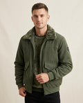 Lands Fashion - Rirel | Corduroy Shearling-Collar Jacket Men
