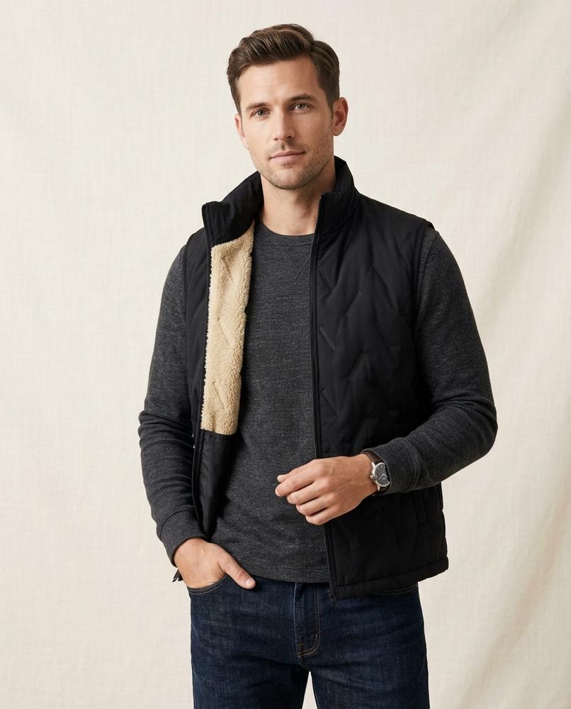 Lands Fashion - Takar | Quilted Lined Vest Men