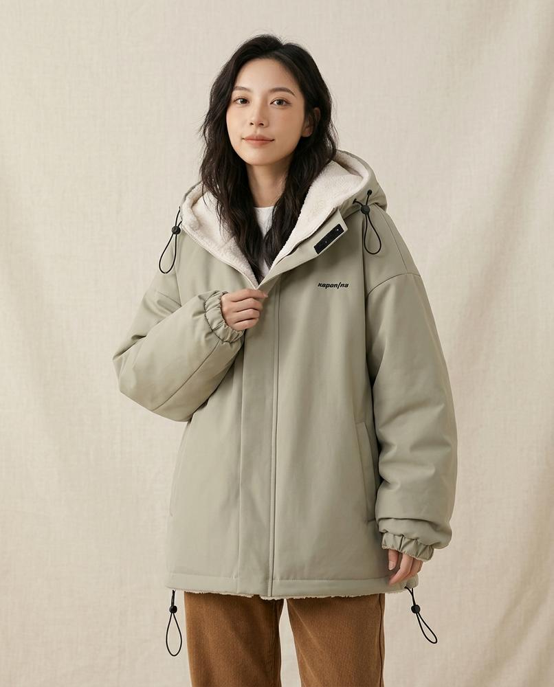 Lands Fashion - Lolev | Lined Hooded Jacket Men