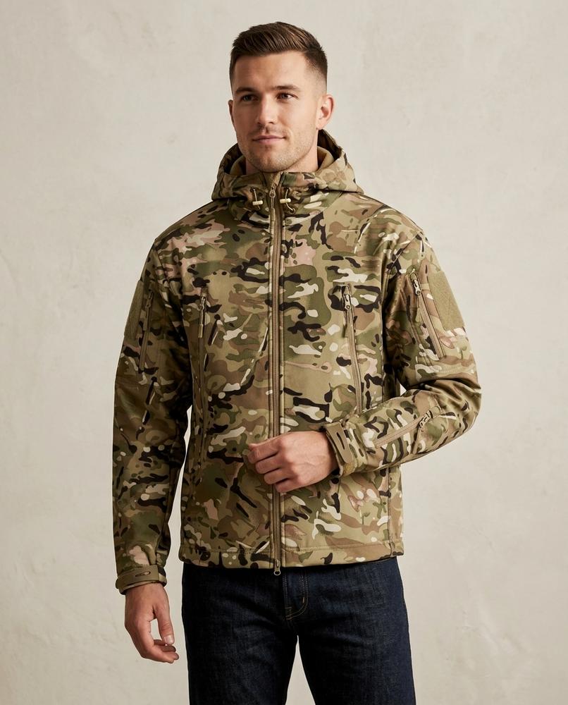 Lands Fashion - Zenor | Hooded Softshell Jacket Men