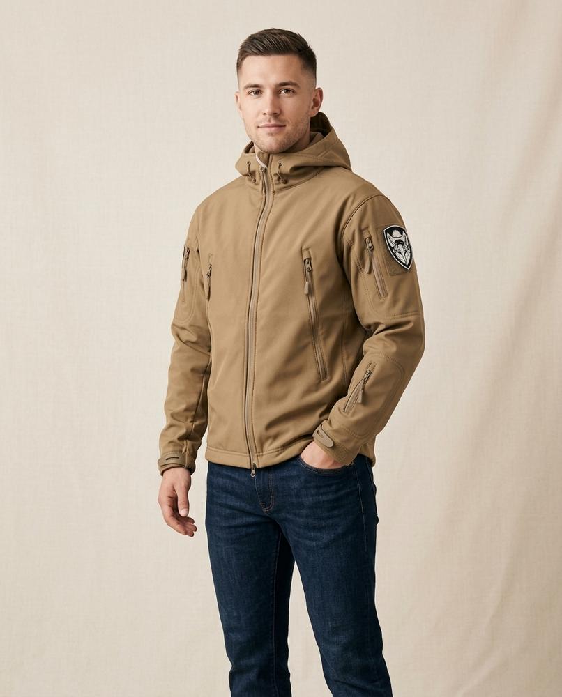 Lands Fashion - Zenor | Hooded Softshell Jacket Men