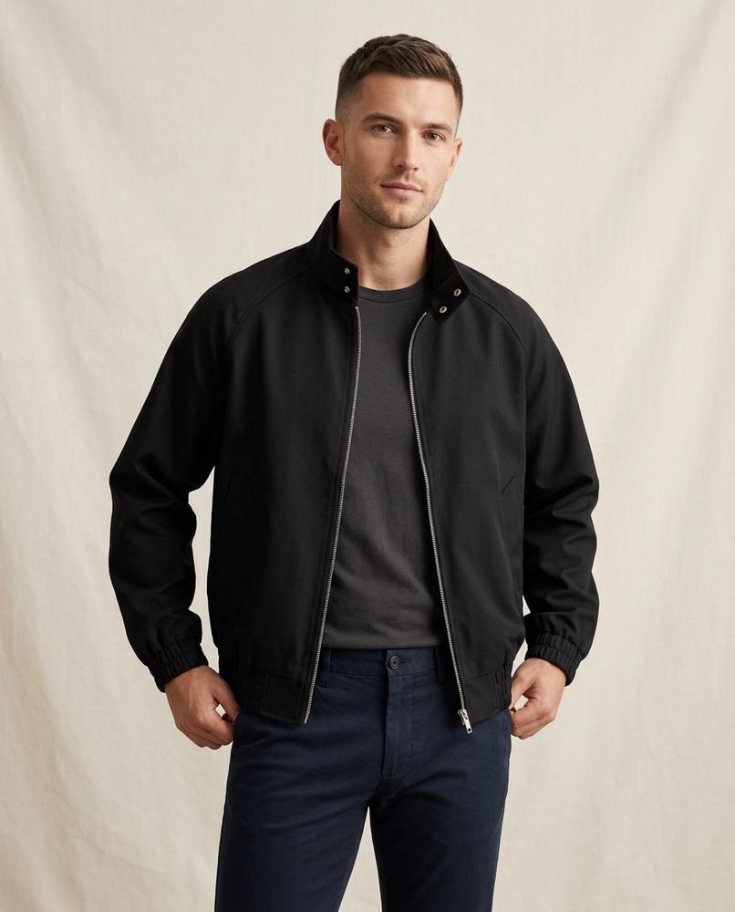 Lands Fashion - Casen | Zip-Up Stand-Collar Jacket Men