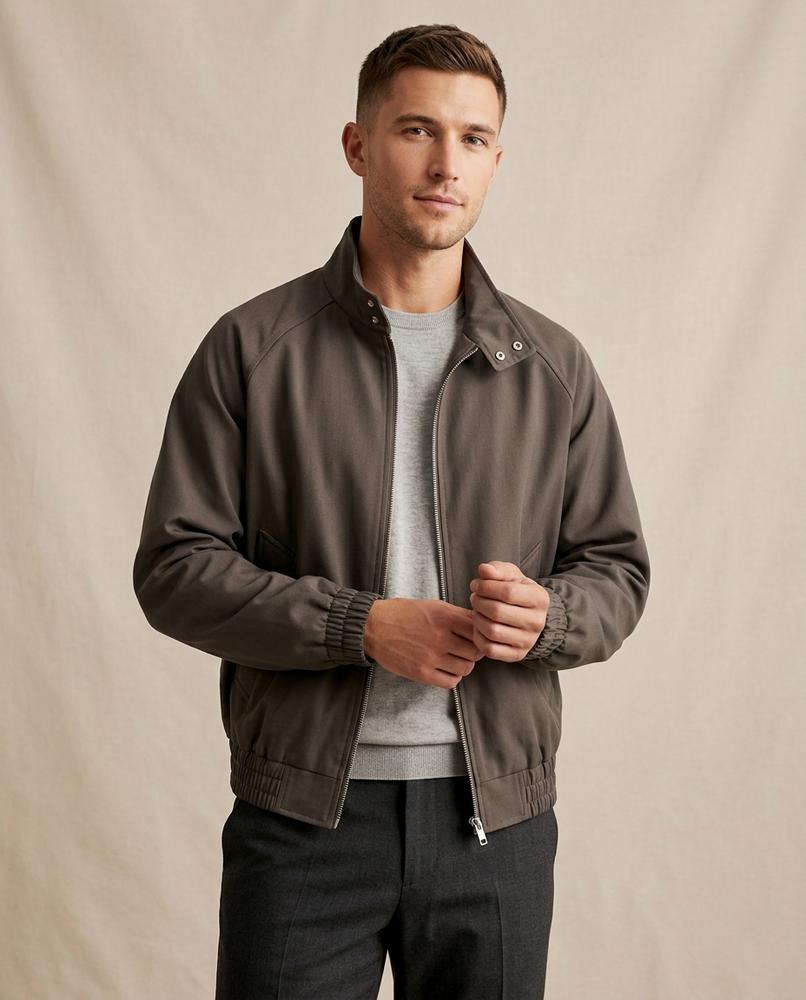 Lands Fashion - Casen | Zip-Up Stand-Collar Jacket Men