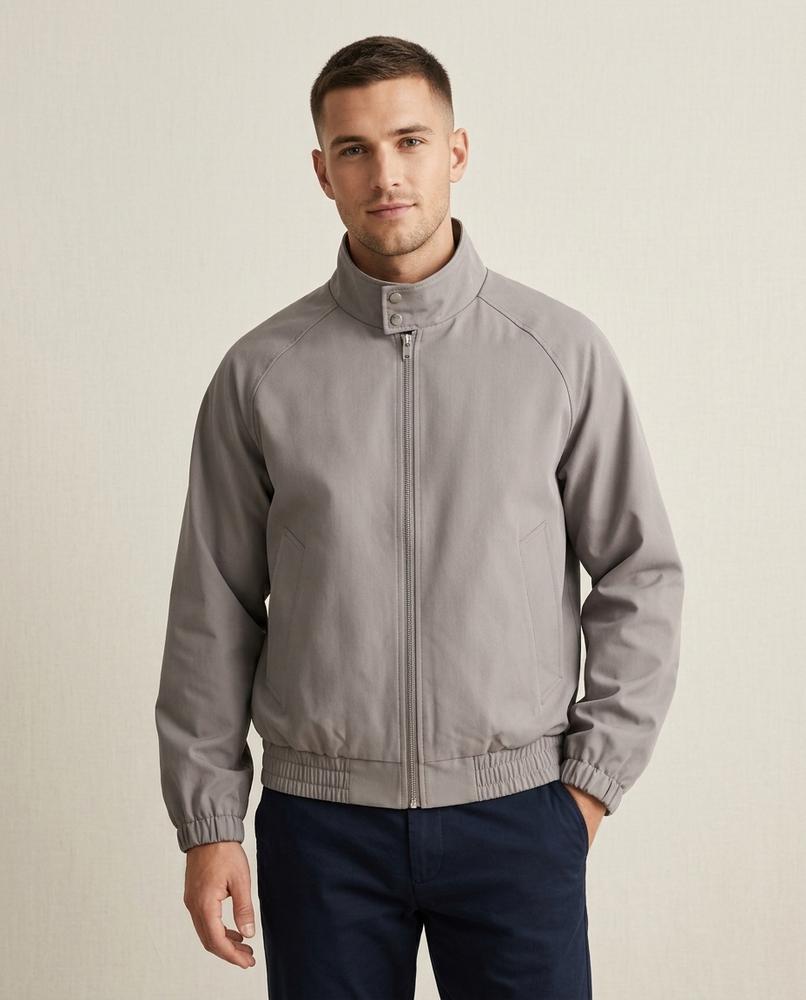 Lands Fashion - Casen | Zip-Up Stand-Collar Jacket Men