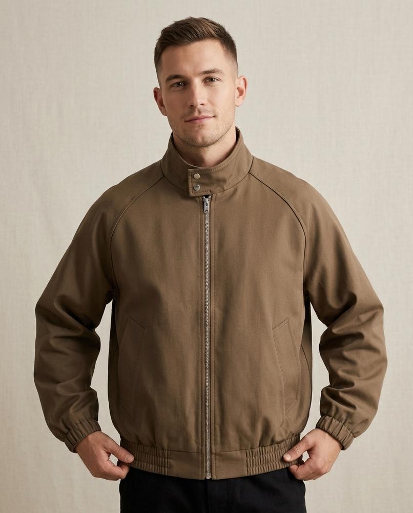 Lands Fashion - Casen | Zip-Up Stand-Collar Jacket Men