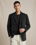 Lands Fashion - Rotal | Suede-Effect Buttoned Blazer Men