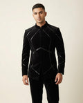 Lands Fashion - Yonor | Velvet Sequined Jacket Men