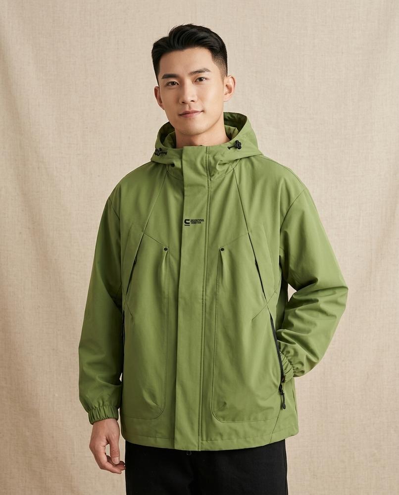 Lands Fashion - Niver | Hooded Zip-Up Jacket Men