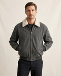 Lands Fashion - Yomon | Washed Fleece-Collar Jacket Men