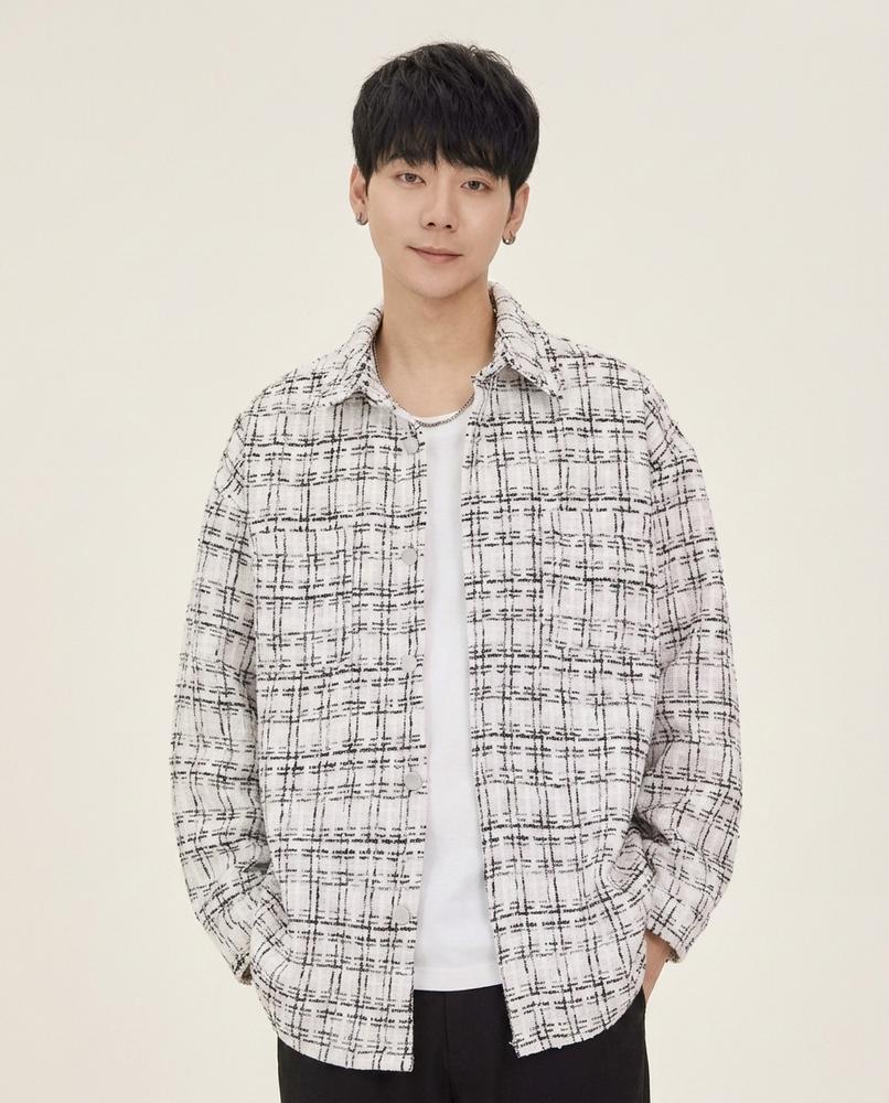 Lands Fashion - Miram | Plaid Textured Jacket Men