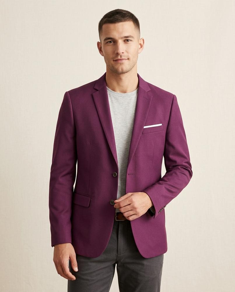 Lands Fashion - Nesin | Single-Breasted Tailored Blazer Men