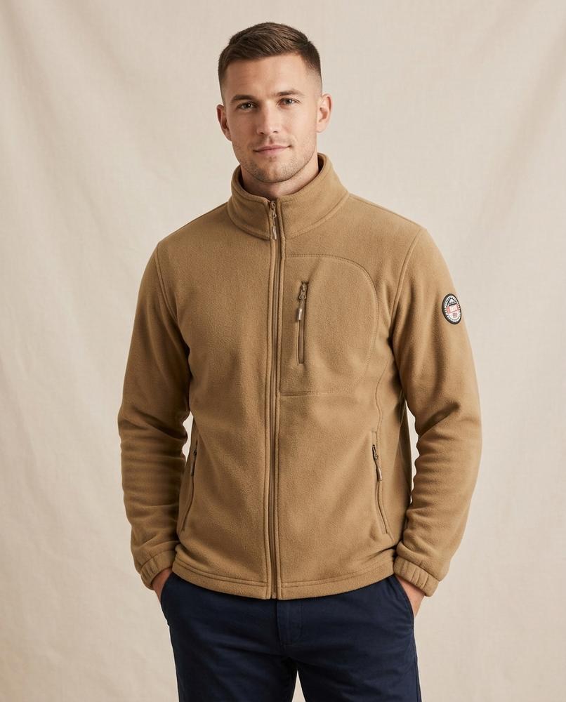 Lands Fashion - Damel | Fleece Zip-Up Jacket Men