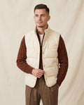 Lands Fashion - Vasan | Quilted Corduroy Vest Men