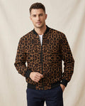 Lands Fashion - Elvan | Leopard Print Zip-Up Jacket Men