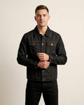 Lands Fashion - Mimor | Contrast-Stitch Buttoned Denim Jacket Men