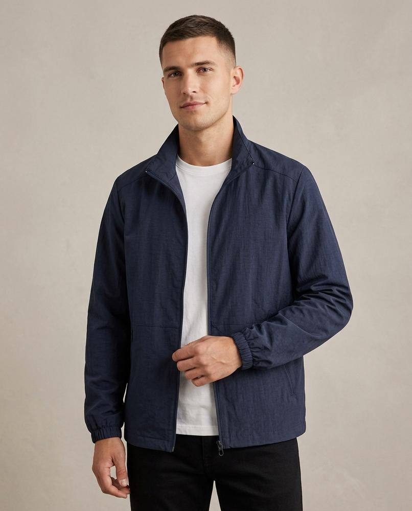 Lands Fashion - Zator | Zip-Up Stand-Collar Jacket Men