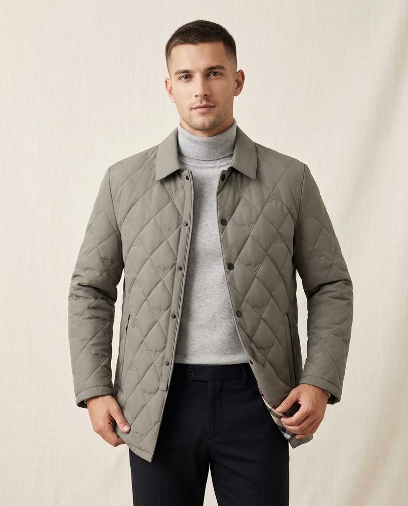 Lands Fashion - Matir | Quilted Lined Jacket Men