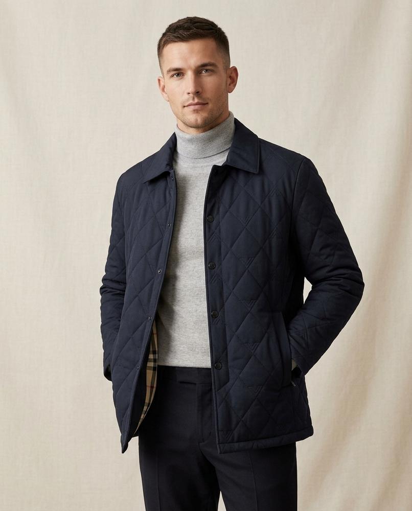 Lands Fashion - Matir | Quilted Lined Jacket Men