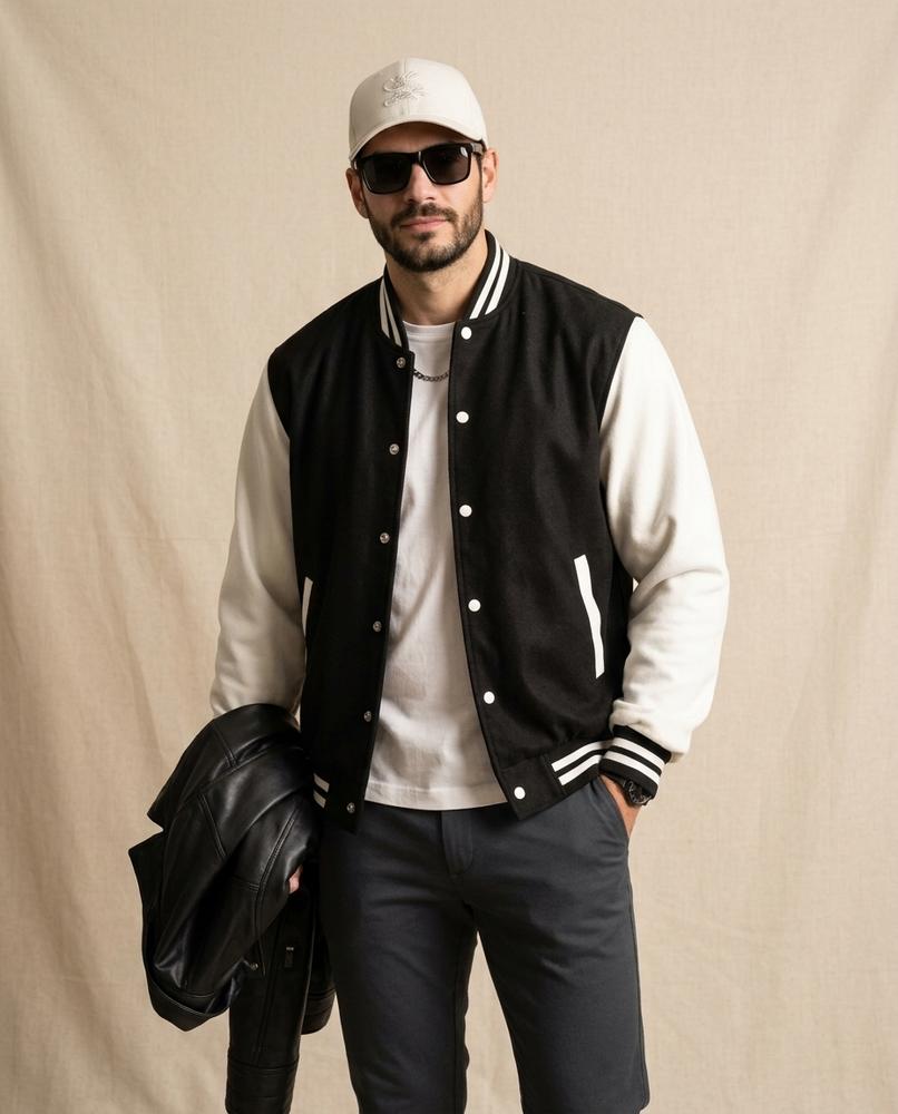 Lands Fashion - Lymer | Two-Tone Buttoned Jacket Men